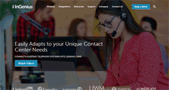 Desktop Screenshot of ingenius.com